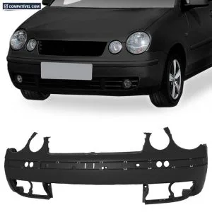 PARACHOQUE DIANTEIRO POLO HATCH/ SEDAN 03/06 PRETO LISO