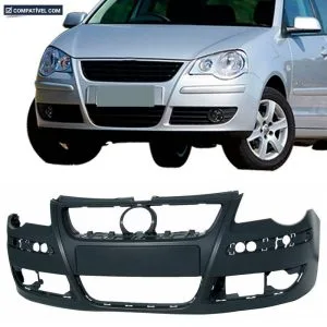 PARACHOQUE DIANTEIRO POLO HATCH/ SEDAN 07/11 PRETO LISO