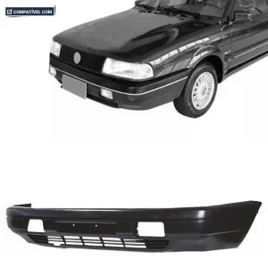 PARACHOQUE DIANTEIRO SANTANA/ QUANTUM 91/98 COM FURO MILHA PRETO LISO