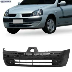 PARACHOQUE DIANTEIRO CLIO HATCH/ SEDAN 03/05 SEM FURO MILHA PRETO LISO