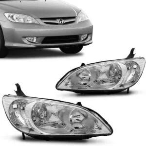 FAROL CIVIC 04/06 MASCARA CROMADA IMPORTADO