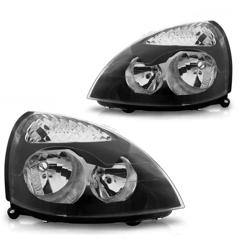 FAROL CLIO 03/12 MASCARA NEGRA - Imagem 4