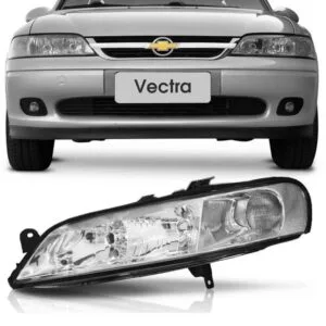 FAROL VECTRA 2000/2005 MASCARA CROMADA