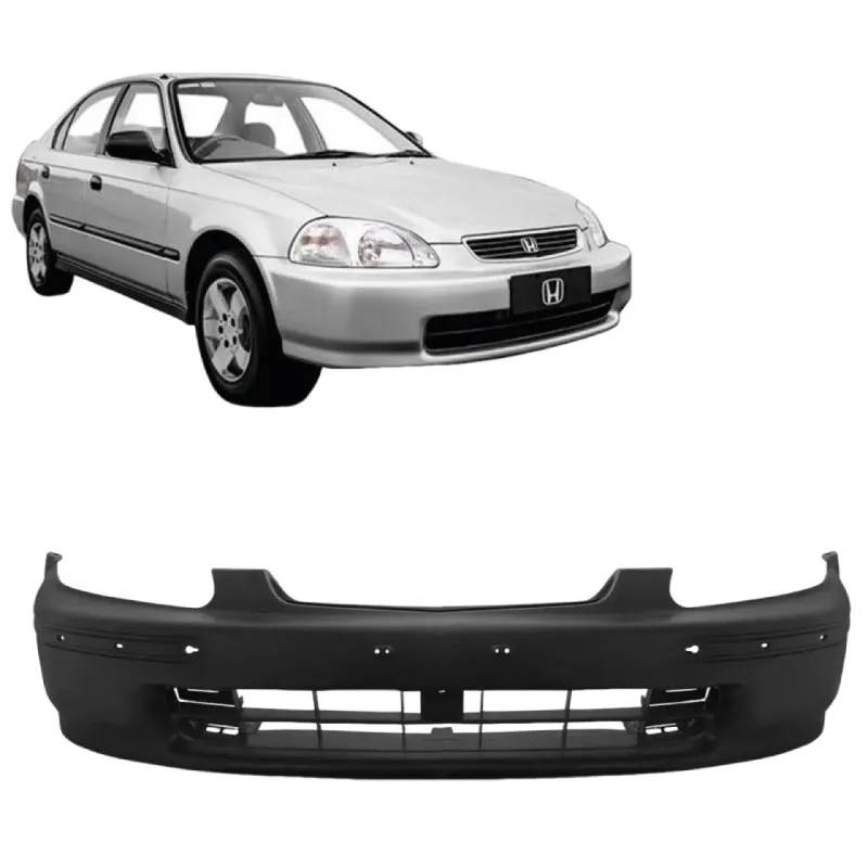 PARACHOQUE DIANTEIRO CIVIC 96/98 PRETO LISO