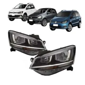 FAROL FOX/ SPACEFOX/ CROSSFOX 15/22 COM FRISO CROMADO