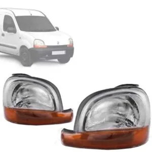 FAROL KANGOO 99/05 ELETRICO PISCA AMBAR