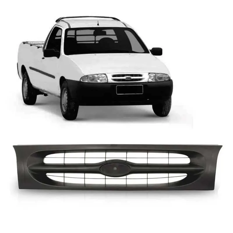 GRADE RADIADOR COURIER 96/99 PRETA