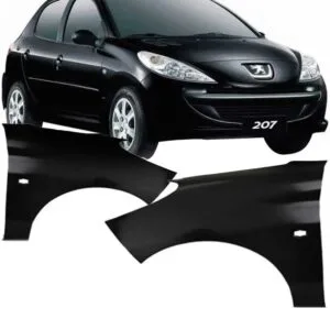 PARALAMA PEUGEOT 207 09/15 SEM FURO MOLDURA IMPORTADO