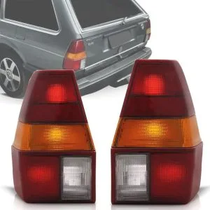 LANTERNA TRASEIRA SANTANA QUANTUM 85/91 SEM FRISO TRICOLOR