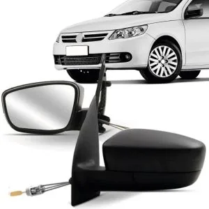 RETROVISOR GOL/ VOYAGE/ SAVEIRO G5 08/12 COM CONTROLE MANUAL