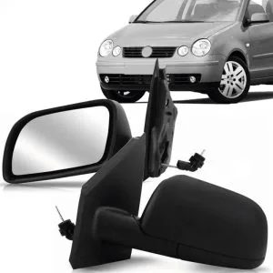 RETROVISOR POLO 02/11 COM CONTROLE MANUAL