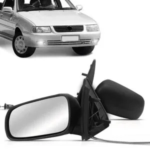 RETROVISOR SANTANA/ QUANTUM 98/06 COM CONTROLE MANUAL