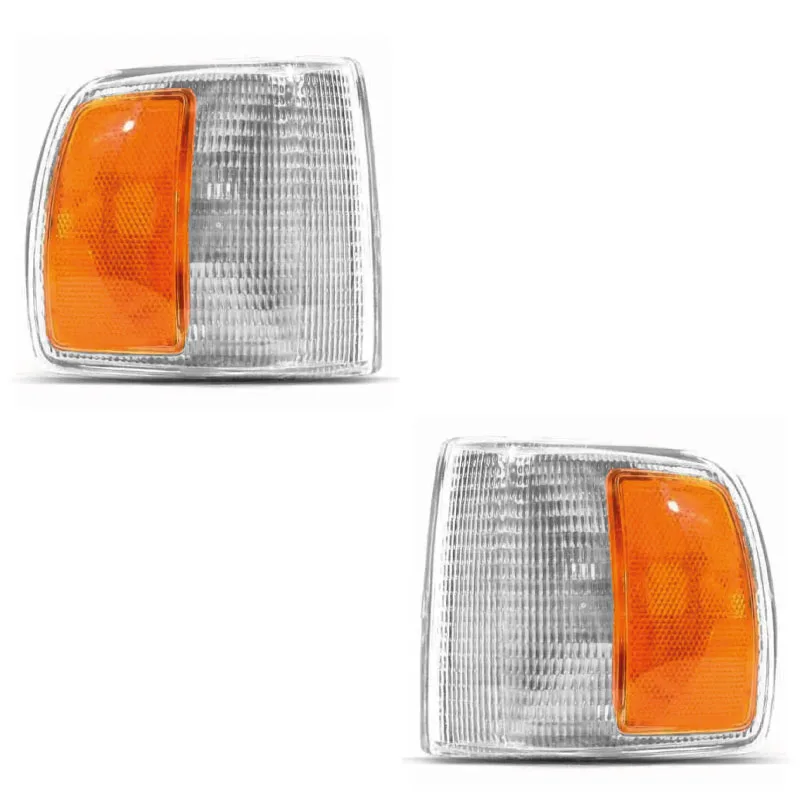 LANTERNA DIANTEIRA GOL/ VOYAGE/ PARATI/ SAVEIRO G1 QUADRADO 91/96 MODELO ARTEB CRISTAL COM AMBAR - Imagem 4