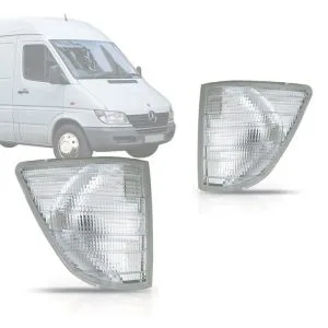 LANTERNA DIANTEIRA SPRINTER 97/02 CRISTAL