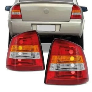 LANTERNA TRASEIRA ASTRA SEDAN 99/02 TRICOLOR