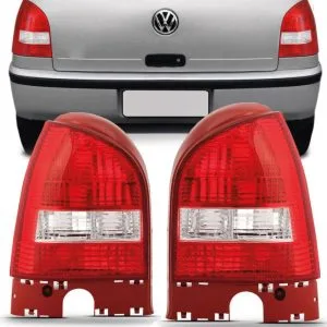LANTERNA TRASEIRA GOL G3 99/05 ABA VERMELHA BICOLOR