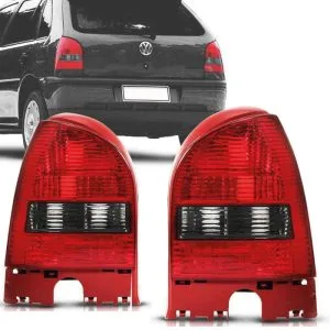 LANTERNA TRASEIRA GOL G3 99/05 ABA VERMELHA FUME