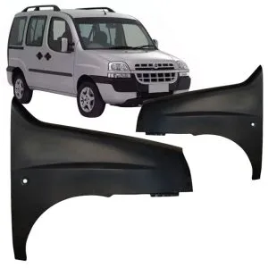PARALAMA DOBLO 01/08 COM FURO PISCA IMPORTADO