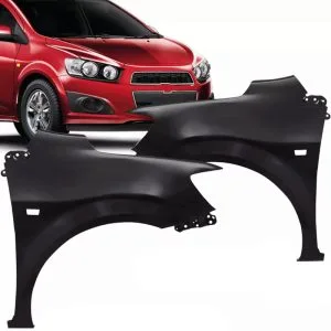 PARALAMA SONIC HATCH/ SEDAN 12/14 COM FURO PISCA IMPORTADO