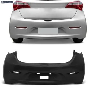 PARACHOQUE TRASEIRO HB20 HATCH 12/15 PRETO LISO