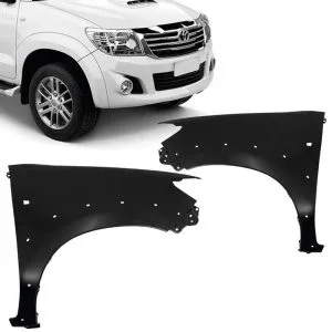 PARALAMA PICK-UP HILUX/ SW4 4X4 05/11 COM FURO MOLDURA IMPORTADO