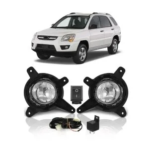 KIT FAROL MILHA SPORTAGE 09/10 COMPLETO