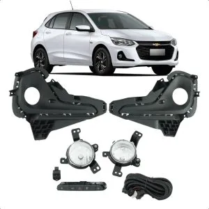 KIT FAROL MILHA ONIX 20/25 COM BOTÃO UNIVERSAL