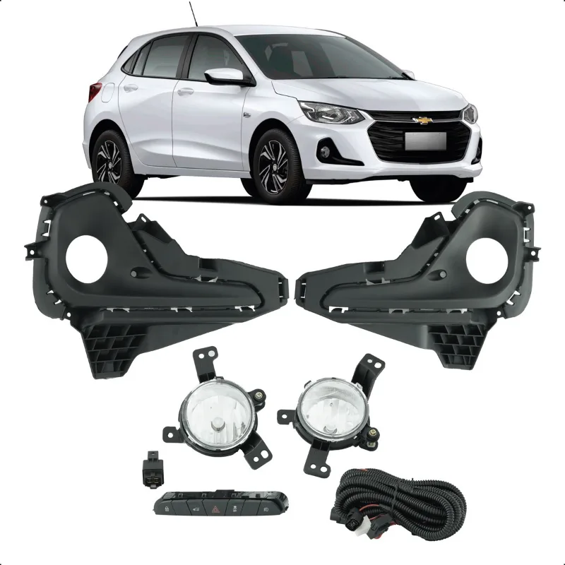 KIT FAROL MILHA ONIX 20/25 COM BOTÃO UNIVERSAL