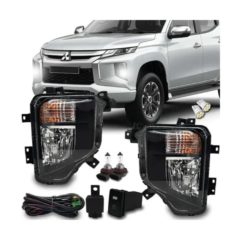 KIT FAROL MILHA TRITON 21/25 L200 SEM LED