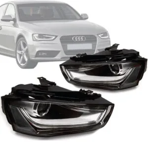FAROL A4 13/16 ELETRICO COM MOTOR COM LED SEM XENON D3S