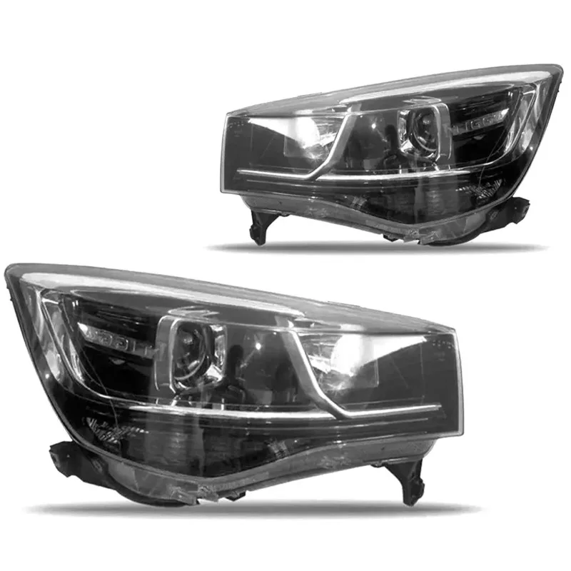 FAROL TIGGO 2 18/22 ELETRICO COM MOTOR COM LED COM PROJETOR IMPORTADO - Imagem 4