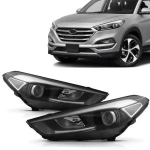 FAROL TUCSON 17/22 SEM LED 1 PROJETOR IMPORTADO