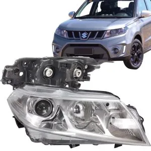 FAROL VITARA 16/19 ELETRICO COM MOTOR CROMADO