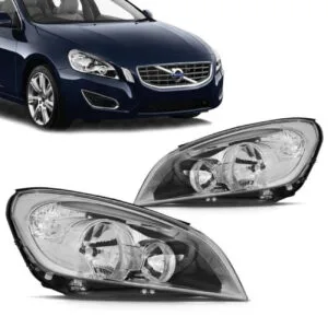 FAROL VOLVO V60 S60 11/13 ELETRICO COM MOTOR COM LED IMPORTADO