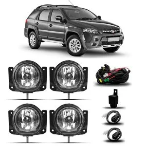 KIT FAROL MILHA PALIO 09/12 WEEKEND/ STRADA ADVENTURE/ LOCKER