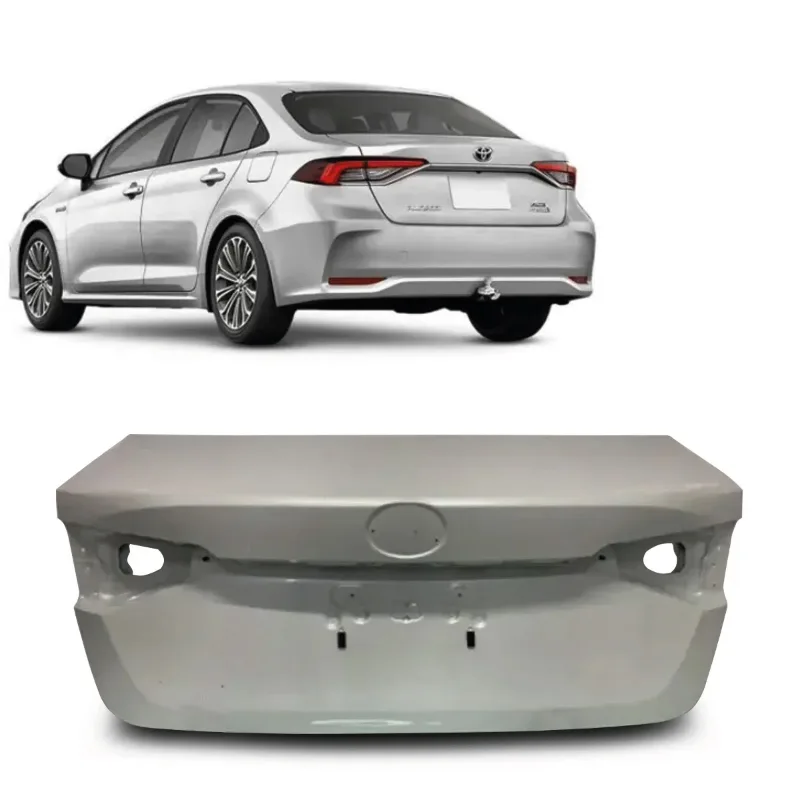 TAMPA PORTA MALA COROLLA 20/26 COM REBAIXO PLACA IMPORTADA