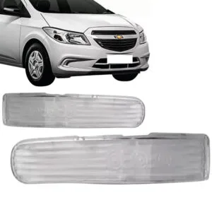 LENTE PISCA RETROVISOR EXTERNO COBALT 12/16 ADAPTACAO