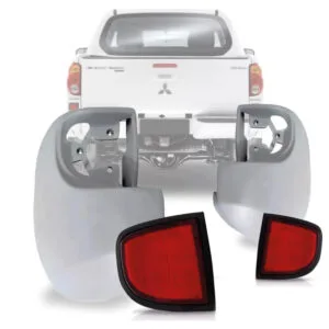 PONTEIRA PARACHOQUE TRASEIRO L200 TRITON 07/16 COM REFLETOR IMPORTADO