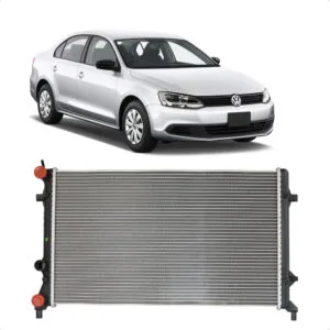 RADIADOR MANUAL/AUTOMATICO JETTA 11/16 2.0 CONFORTILINE COM AR IMPORTADO