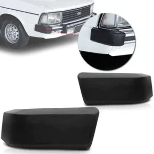 PONTEIRA PARACHOQUE DIANTEIRO CORCEL 2 LUXO 78/84 PRETO