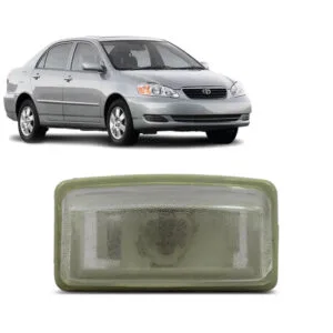 LANTERNA PLACA COROLLA 98/08 COM SOQUETE