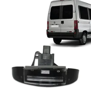 LANTERNA PLACA DUCATO/ BOXER/ JUMPER 95/04 COM SOQUETE