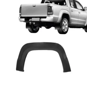 MOLDURA LATERAL TRASEIRA AMAROK CABINE DUPLA 10/24 PRETO NACIONAL