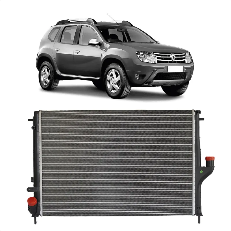 RADIADOR MANUAL/AUTOMATICO DUSTER 10/15 1.6/2.0 COM AR IMPORTADO
