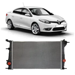 RADIADOR MANUAL/AUTOMATICO FLUENCE 10/18 2.0 16V COM AR IMPORTADO