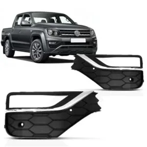 GRADE MILHA AMAROK 17/24 COM FURO AUXILIAR COM FRISO CROMADO IMPORTADA