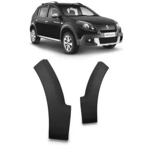 MOLDURA PARACHOQUE DIANTEIRO SANDERO STEPWAY 12/14 PRETO IMPORTADO