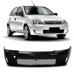 PARACHOQUE DIANTEIRO CORSA HATCH/ SEDAN 08/12 MONTANA SPORT 08/11 SEM FURO MILHA PRETO LISO IMPORTADO