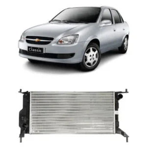 RADIADOR MANUAL CLASSIC 10/16 1.0 8V COM/SEM AR IMPORTADO
