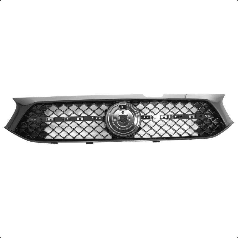 GRADE RADIADOR CRONOS 18/20 BLACK PIANO LOGO REDONDO IMPORTADA - Imagem 2
